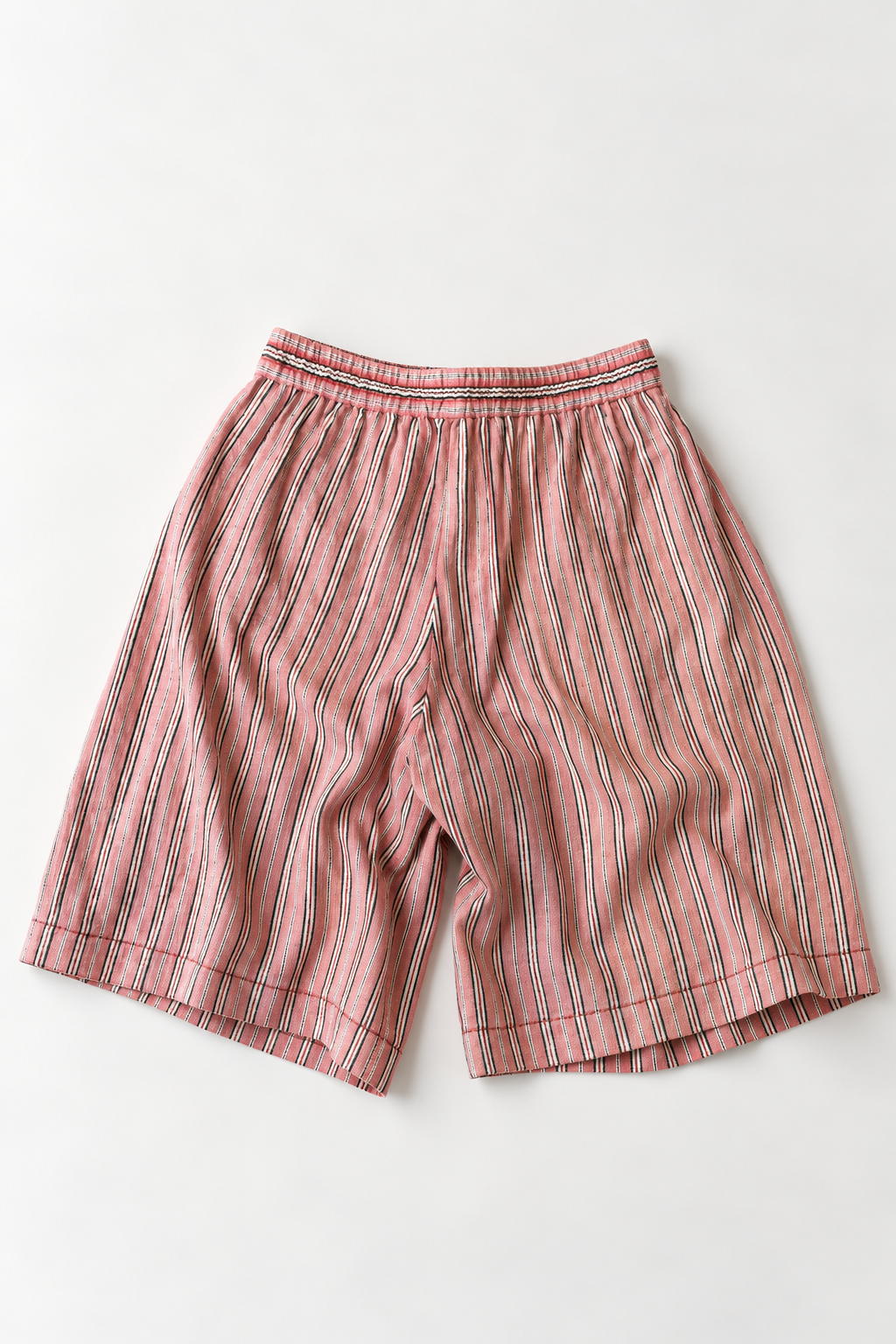 #173 Knife Pleat Bermuda