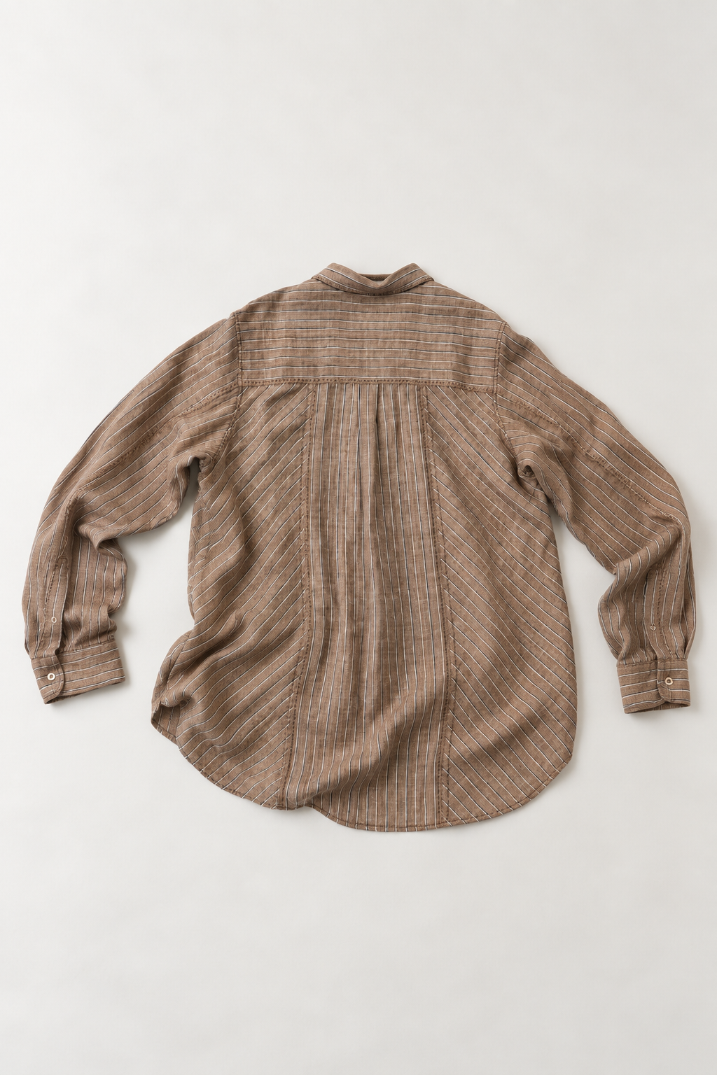 #183 Classic Button Down Split Shir