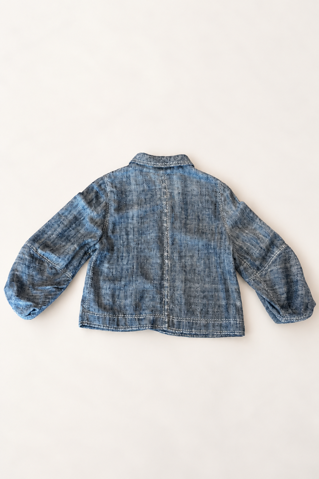 #22 Vanessa Jacket Peti Charkah Indigo / Natural