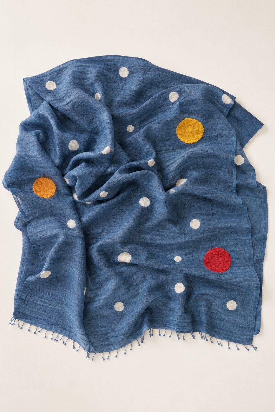 Tussar Silk Shawl/ Style 10