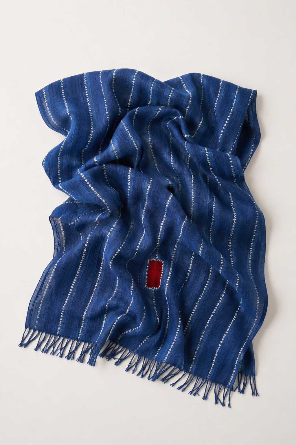 Shawl Matka Silk Bandani/ Style 4