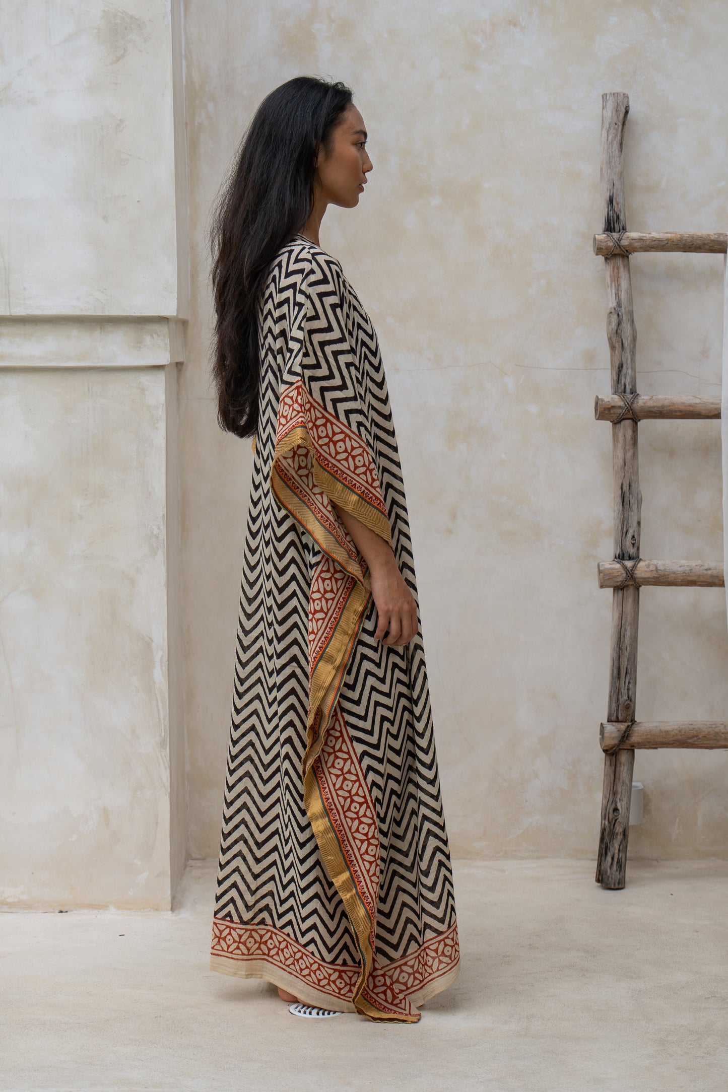 Dominique Kaftan Zig Zag