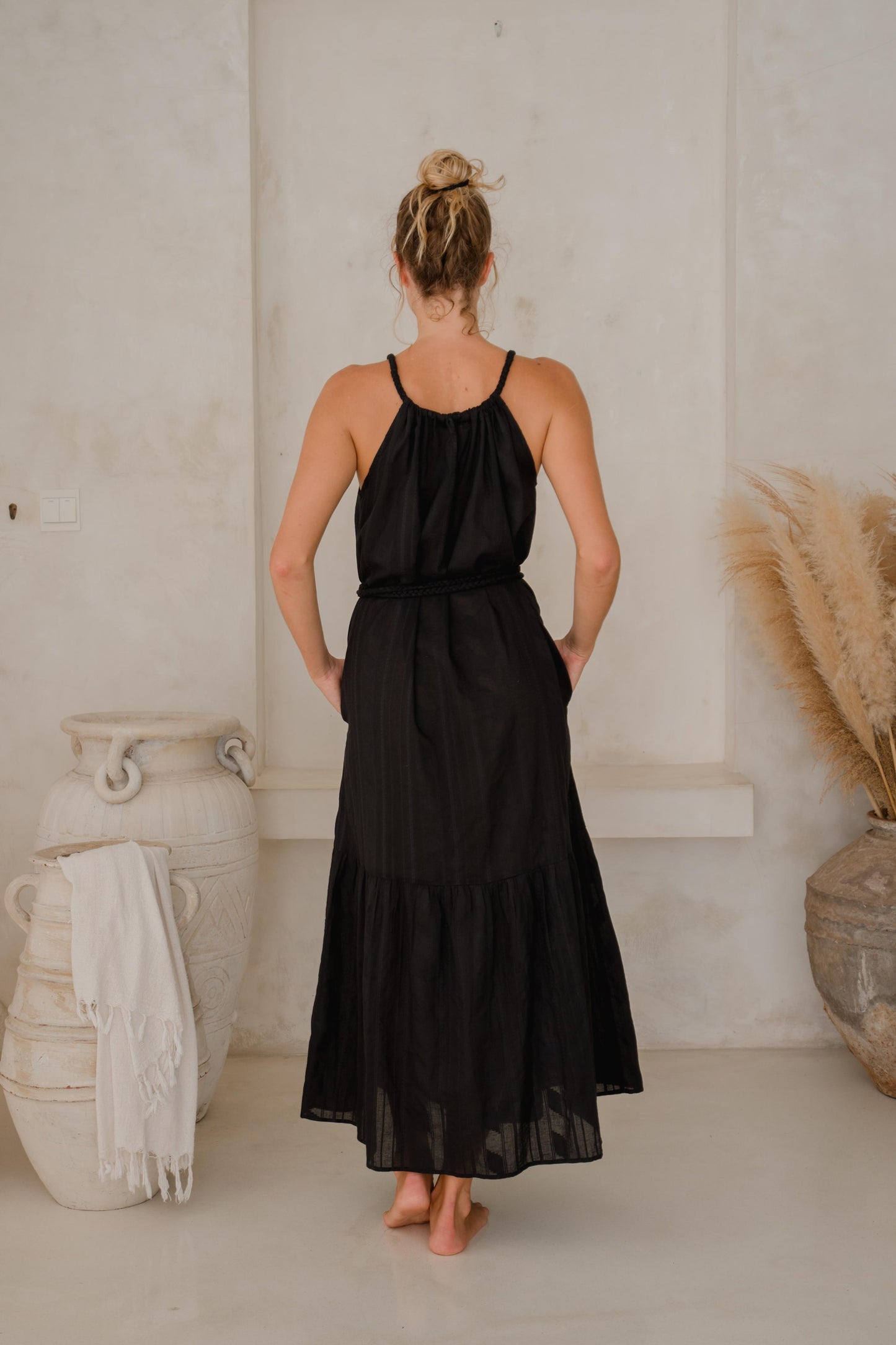 #3 Halter Tiered Dress