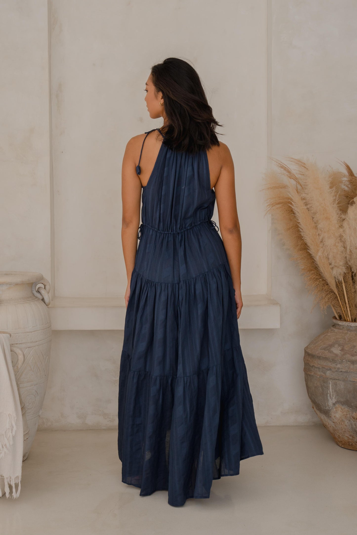 #41 Bali Dress Parallelogram Navy