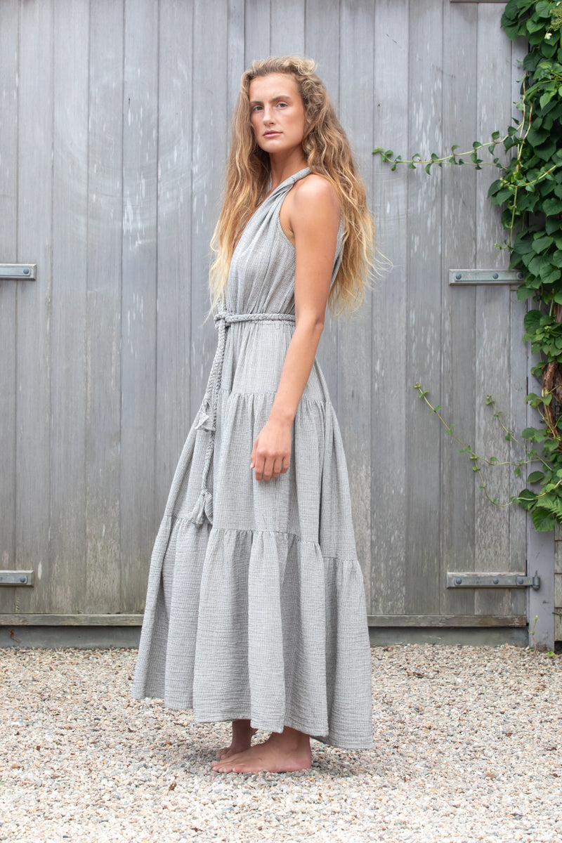 artisanprivilege tiered dress