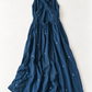 #109 Halter Neck Cross Back Dress