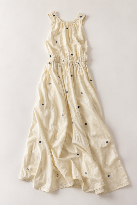 #109 Halter Neck Cross Back Dress