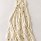 #109 Halter Neck Cross Back Dress