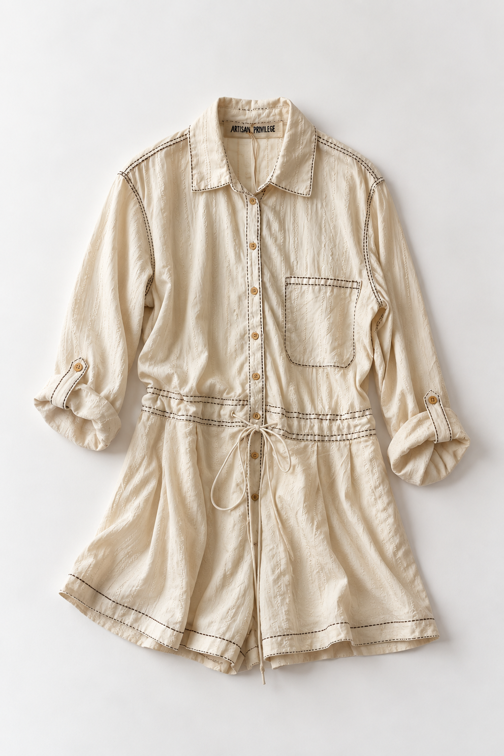 #116 Boyfriend Short Jumpsuit