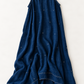 #129 Swing Dress/ Tangalia Flower/ Indigo
