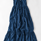 #138 Applique Spaghetti Dress