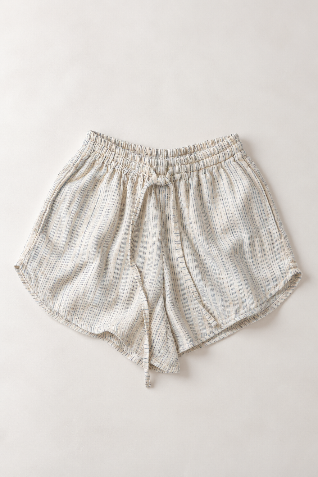 #13 Tum Shorts 113 Space Dyed 2/1 Natural / Indigo