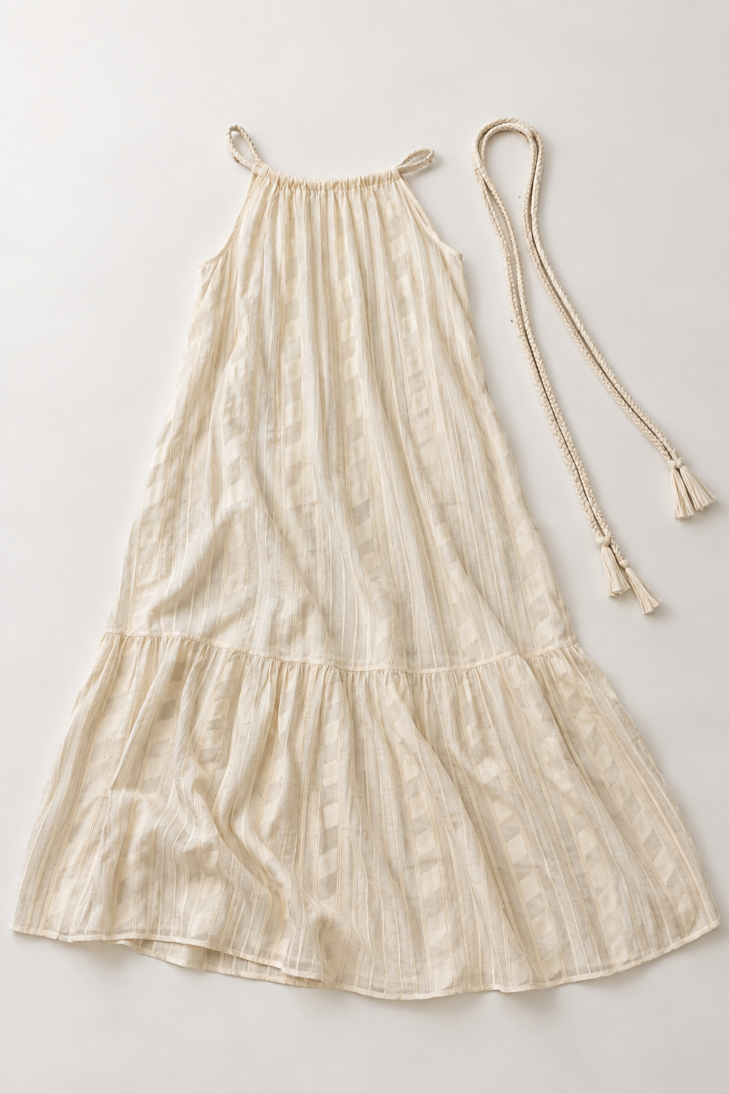 #3 Halter Tiered Dress