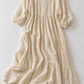 #52 3 Tiered Bow Neck Dress