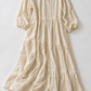 #52 3 Tiered Bow Neck Dress