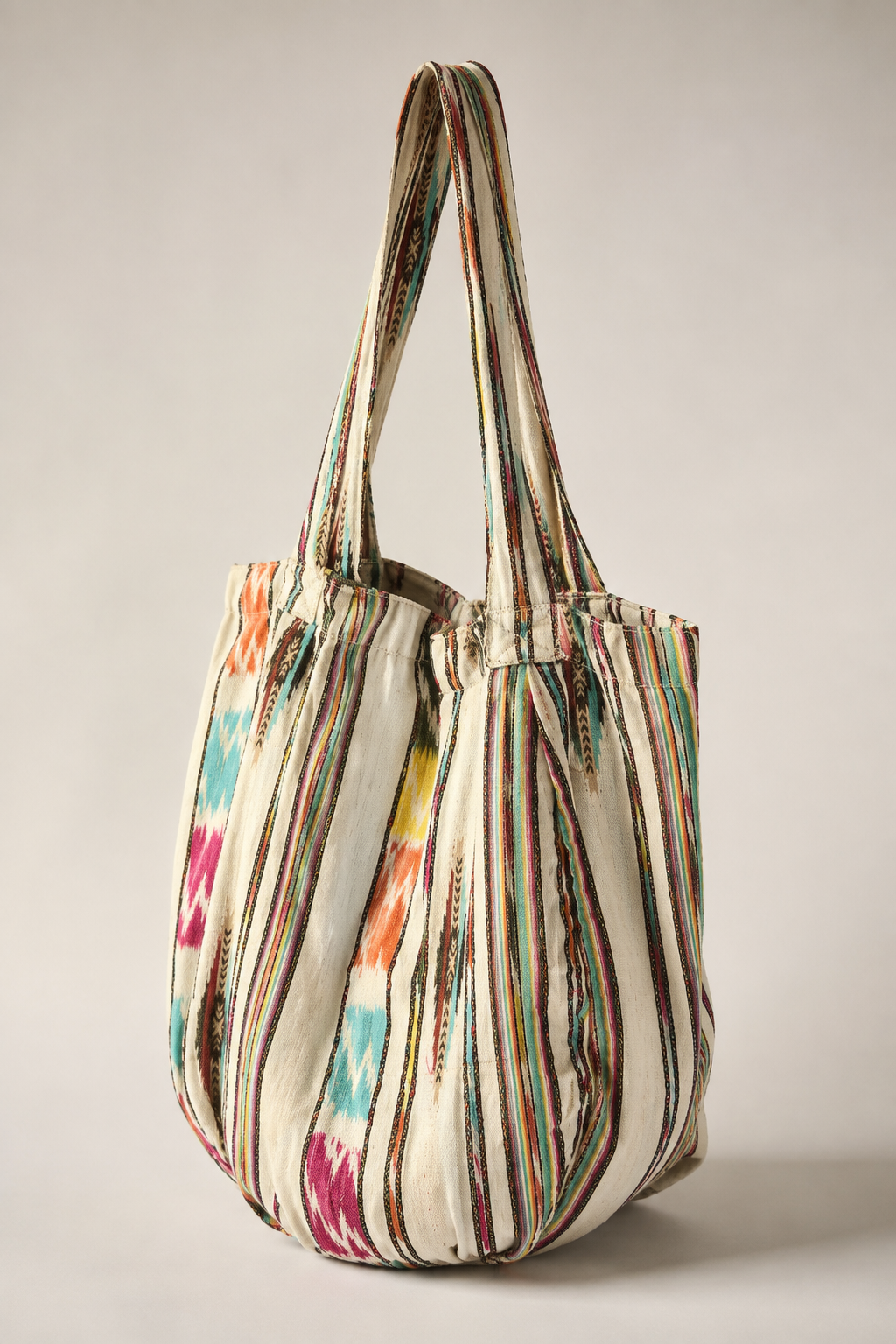 Sack Bag Aztec White