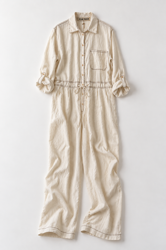 #91 Boyfriend Long Jumpsuit