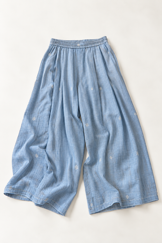 #94 Pleat Wide Leg Pants