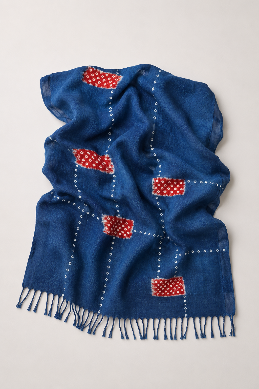 Shawl Matka Silk Bandani/ Style 3