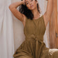 Crew Neck Tiered Dress