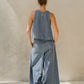 #94 Pleat Wide Leg Pants