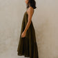 #8 Open Back Tiered Dress