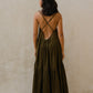 #8 Open Back Tiered Dress