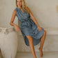 #87 Ellen Dress H/L with Belt Malik