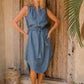 #87 Ellen Dress H/L with Belt