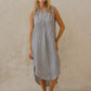 #87 Ellen Dress H/L with Belt Malik