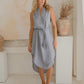 #87 Ellen Dress H/L with Belt Malik
