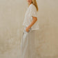 #2A Ruffle Oversized Shirt