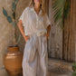 #2A Ruffle Oversized Shirt
