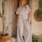 #2A Ruffle Oversized Shirt