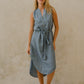 #87 Ellen Dress H/L with Belt Malik