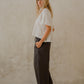 #2A Ruffle Oversized Shirt