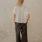 #2A Ruffle Oversized Shirt
