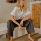 #2A Ruffle Oversized Shirt