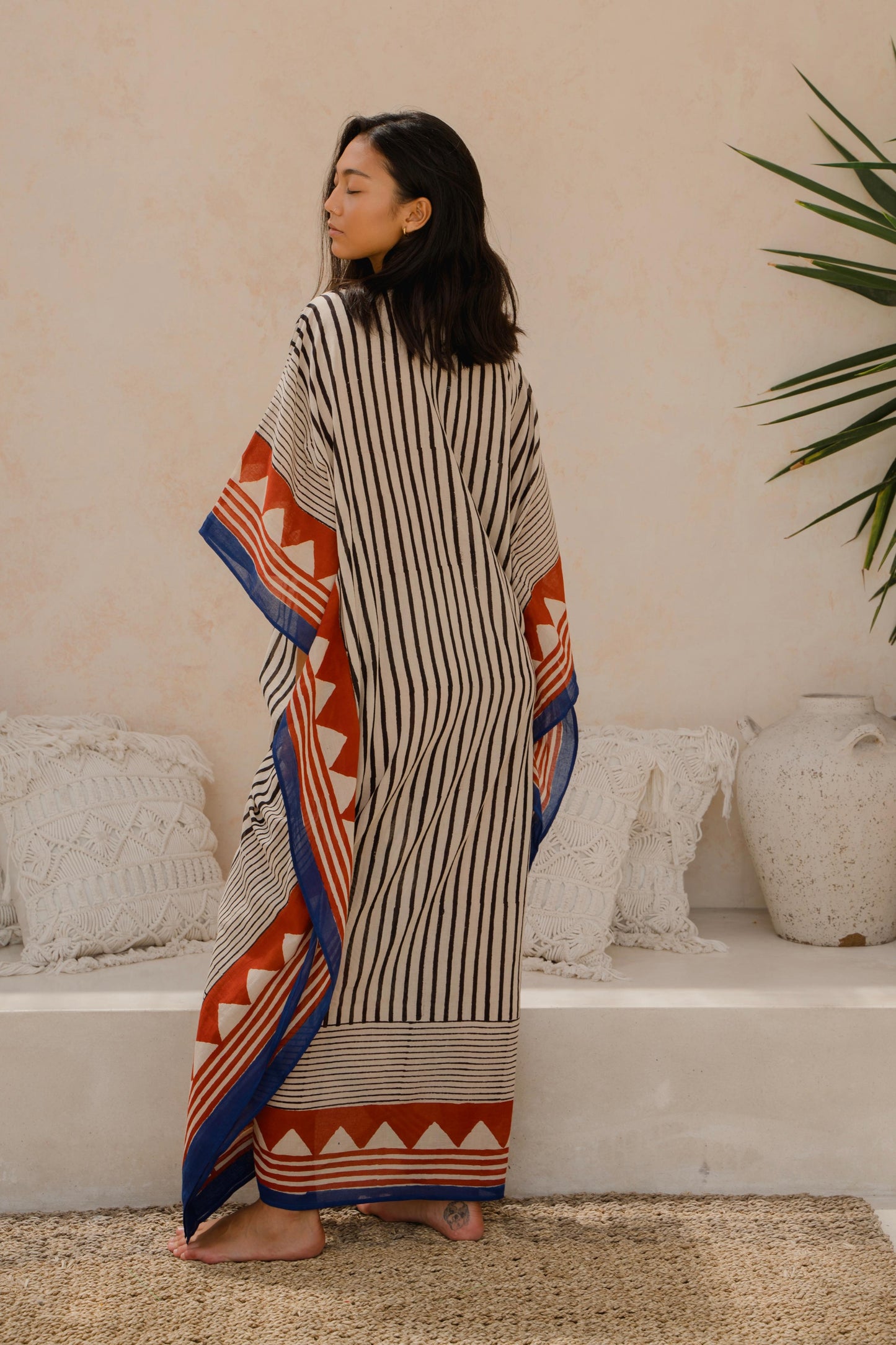 Dominique Kaftan Rectangle