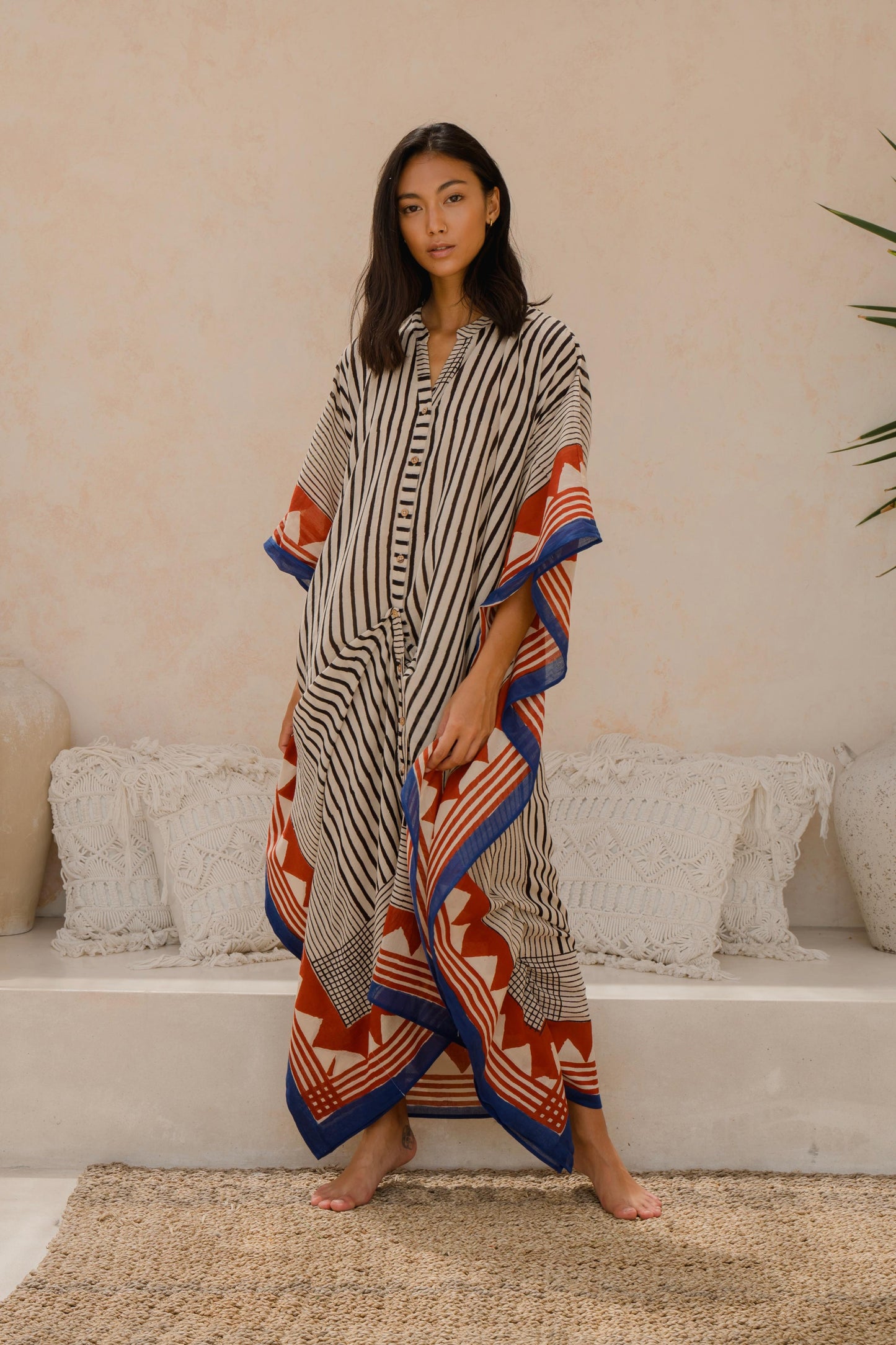 Dominique Kaftan Rectangle