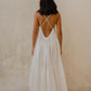 #8 Open Back Tiered Dress