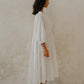 #52 3 Tiered Bow  Neck Dress