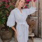 #53 Mini Split Neck Button Down Dress