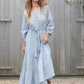 indigo elinor dress