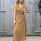 rust clementine dress
