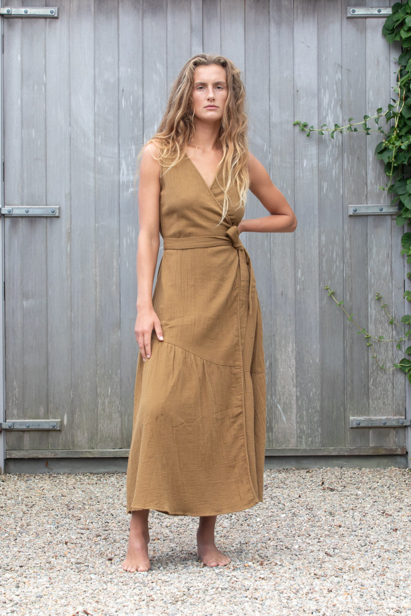 rust clementine dress