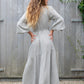 natural melanie dress woven