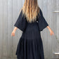 kimono dress in cotton