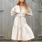 Kimono Dress in Cotton Linen