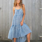 cobalt bohemian dress